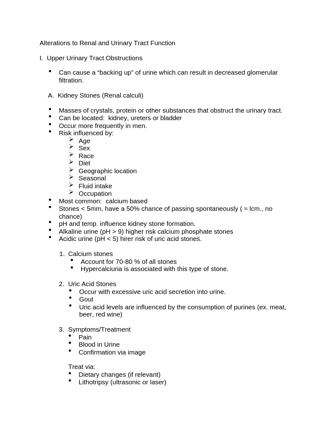 Alterations to Renal and Urinary Tract Function.docx_dhwr0i00g8v_page1