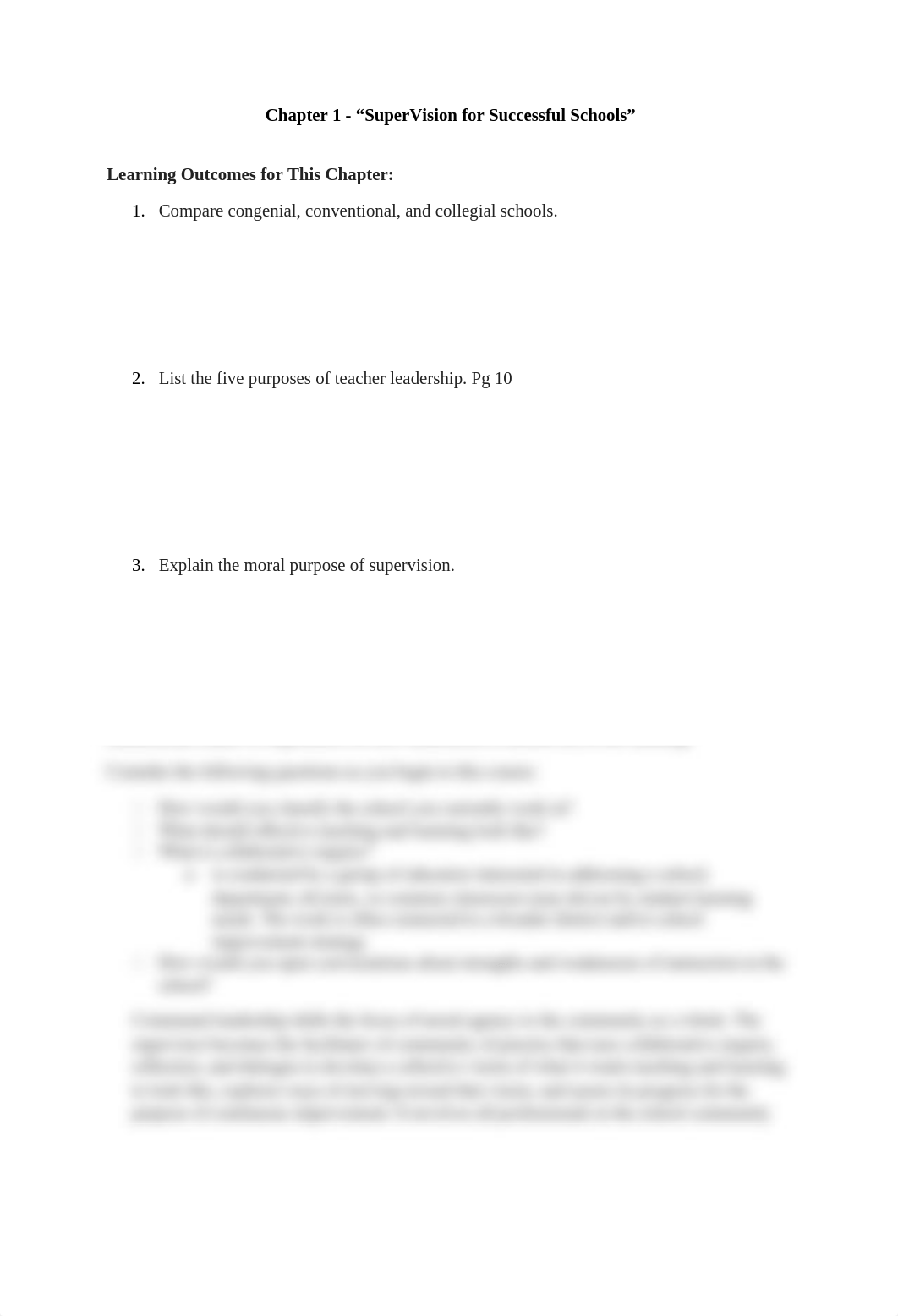 Chapter 1 - "SuperVision for Successful Schools" - Notes (1).docx_dhww3ewt9w1_page1