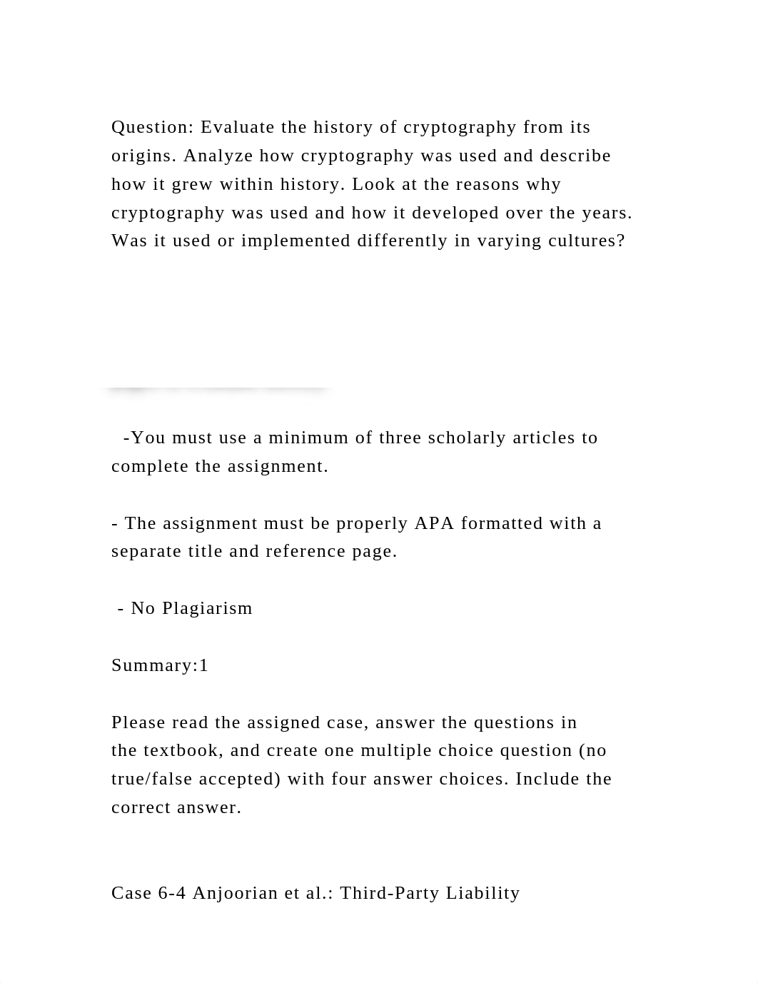 Question Evaluate the history of cryptography from its origins.  An.docx_dhxfjzy2ogd_page2