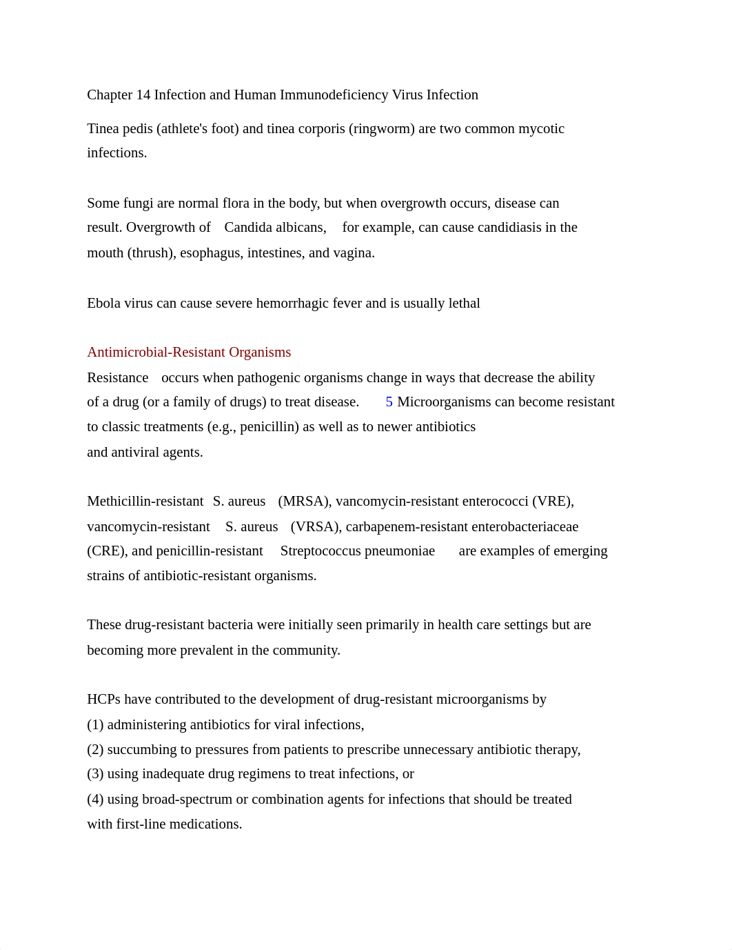 Chapter 14 Infection and Human Immunodeficiency Virus Infection.docx_dhxl55dag3o_page1