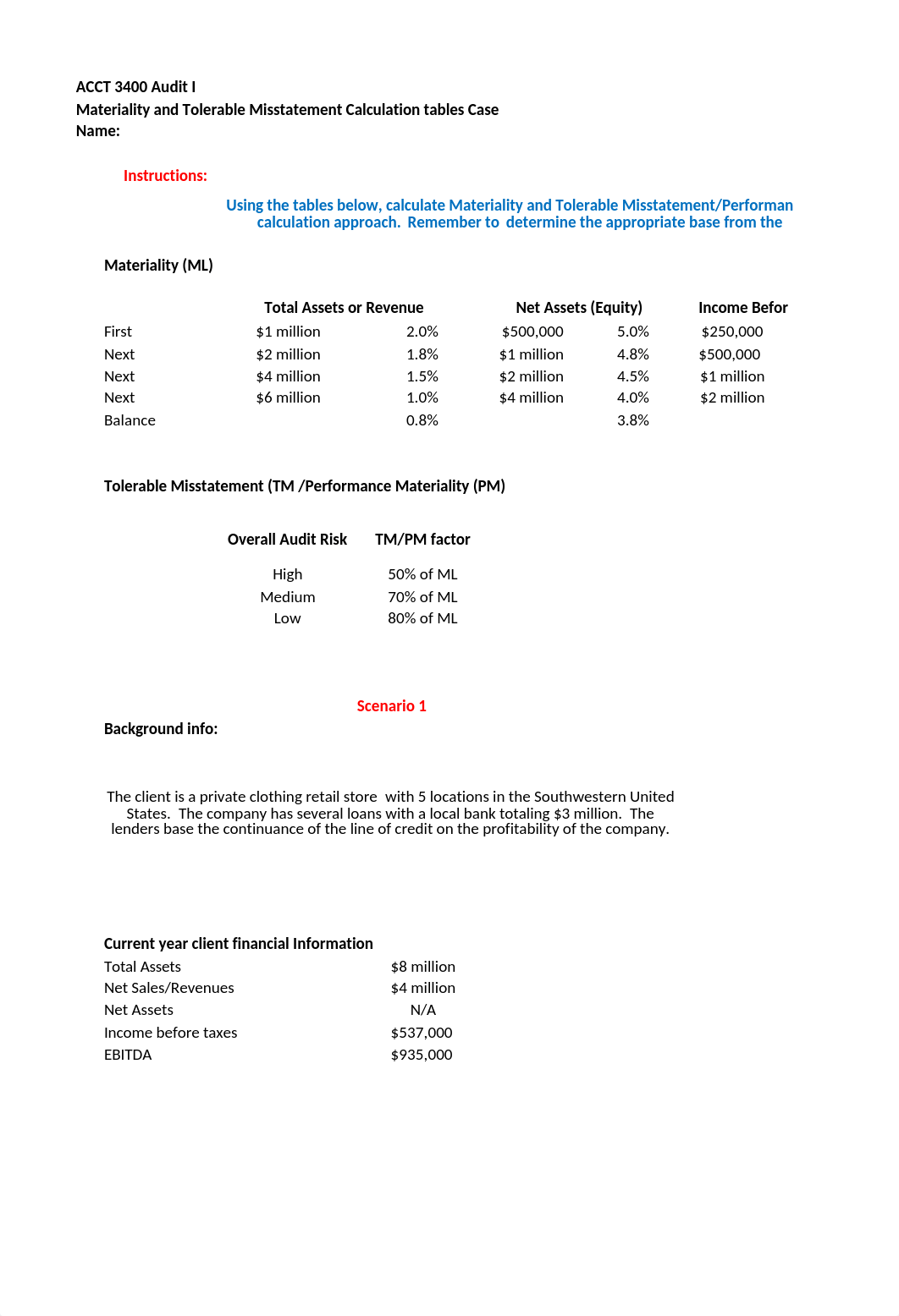 Materiality calcuation case - Audit 1.xlsx_dhxv813u96c_page1