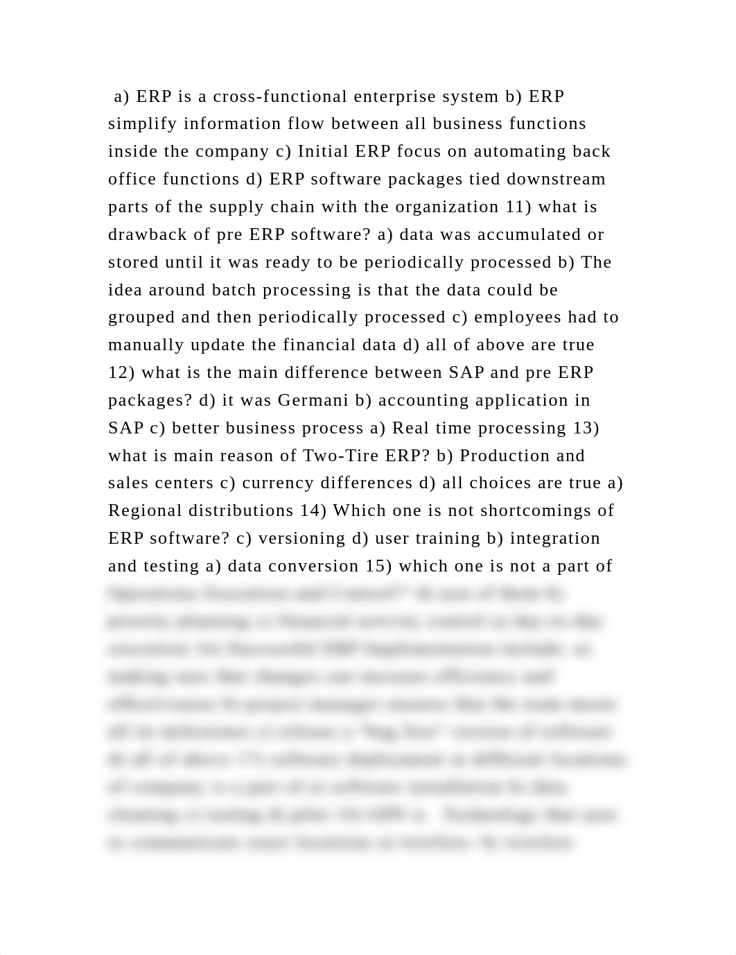 a) ERP is a cross-functional enterprise system b) ERP simplify inform.docx_dhxvs9fng09_page2