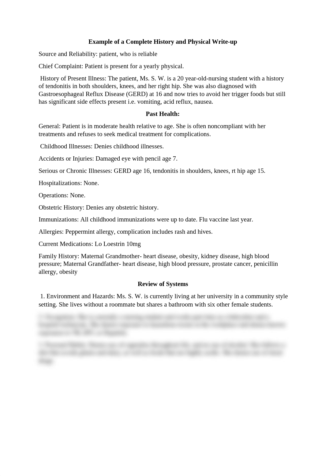 S.W. Complete Health History and Physical Write-up.docx_dhxxkvcy4ap_page1