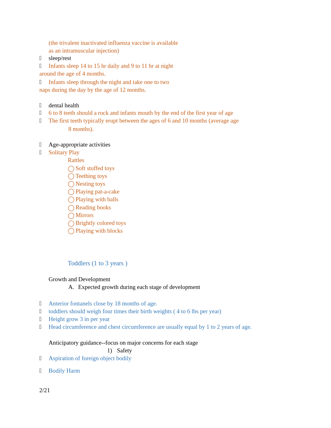 NUR410B-Peds-Growth and Development-Exam 1 Blueprint.docx_dhy01jsawoo_page2