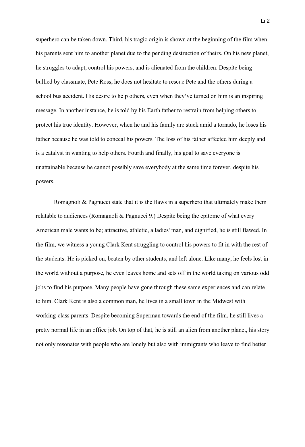 (Revised) 1st Substantial Paper_ ''Superman, Escapism, and Empowerment in Man of Steel'' (1).pdf_dhy144eqrb7_page2