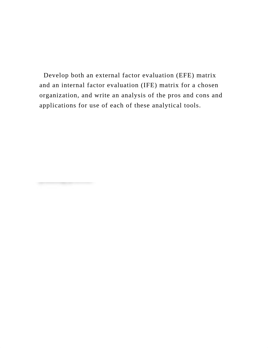 Develop both an external factor evaluation (EFE) matrix and a.docx_dhybsgn7mg7_page2