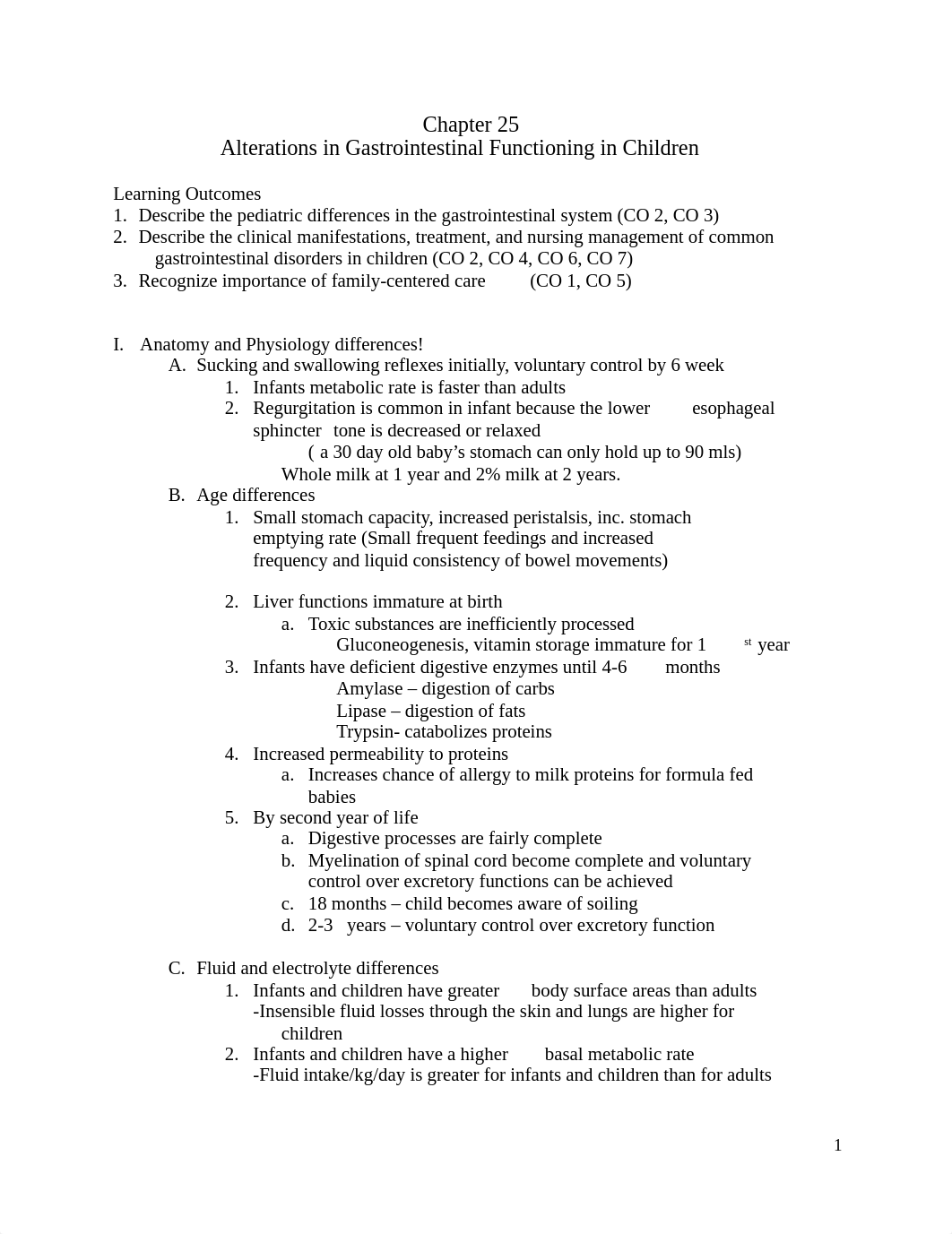 Chapter 25 Outline - GI .docx_dhyyllazgr0_page1