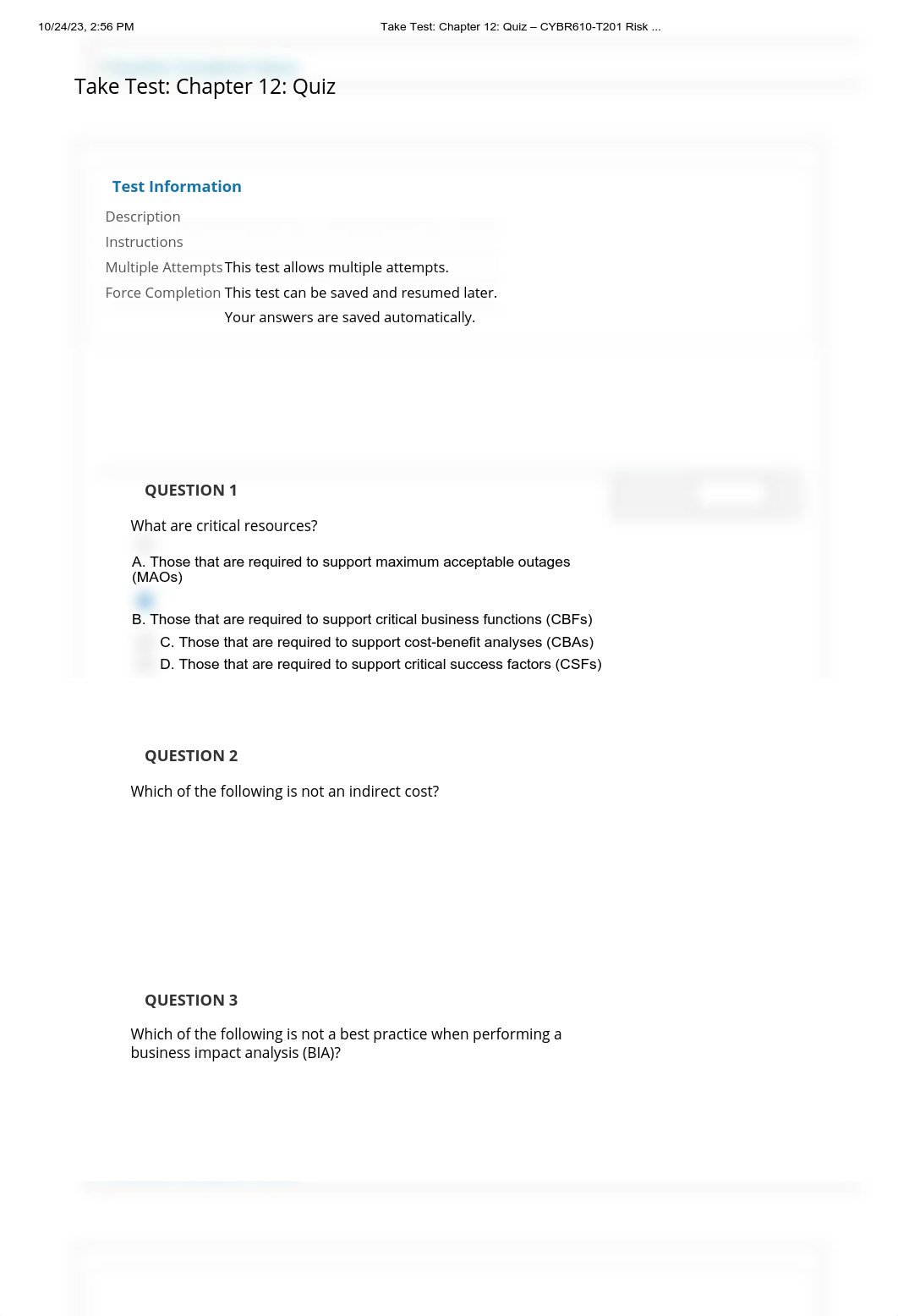 Test_ Chapter 12_ Quiz - CYBR610-T201 Risk .._.pdf_dhyznrh3zud_page1