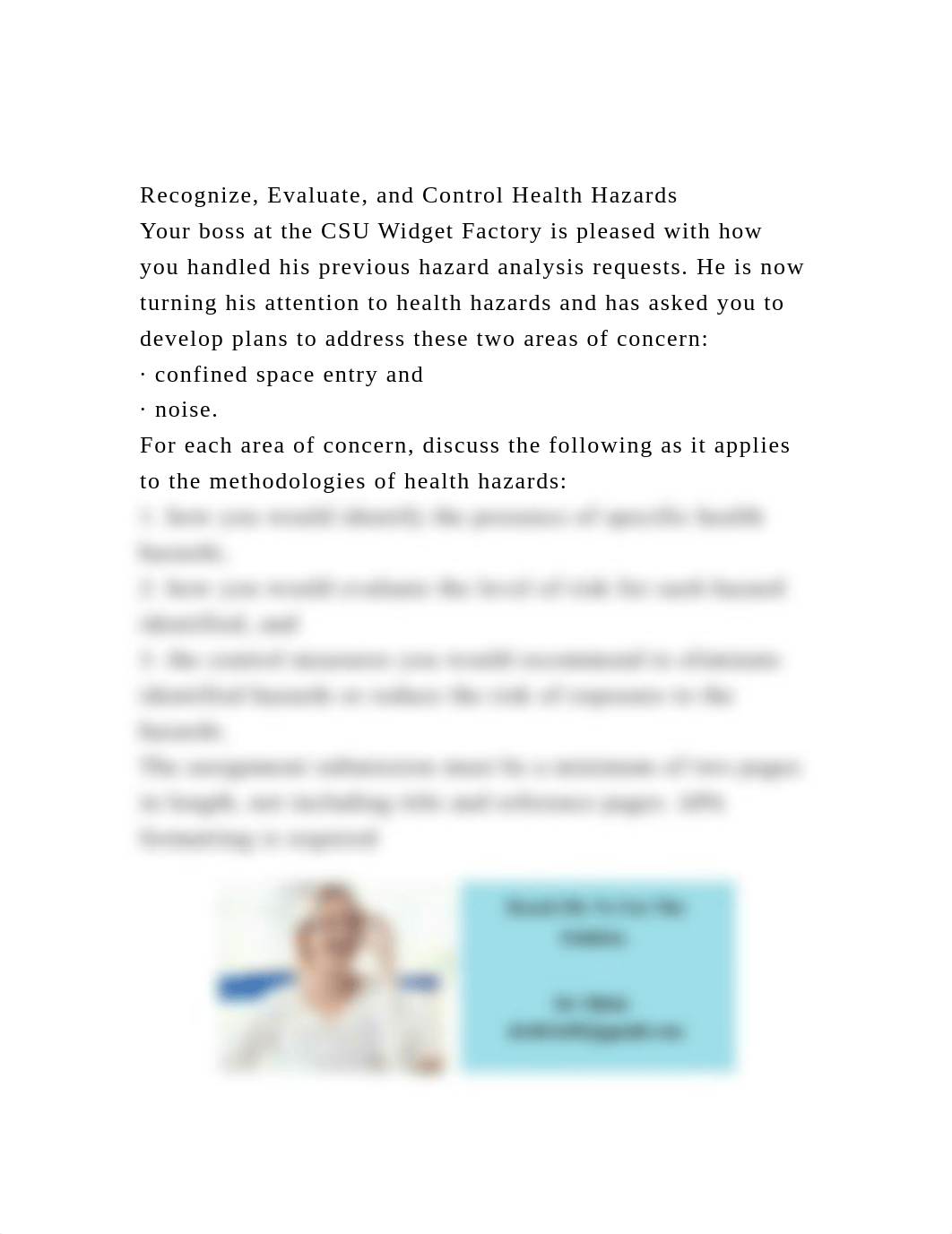 Recognize, Evaluate, and Control Health HazardsYour boss at the .docx_dhz170tjabk_page2