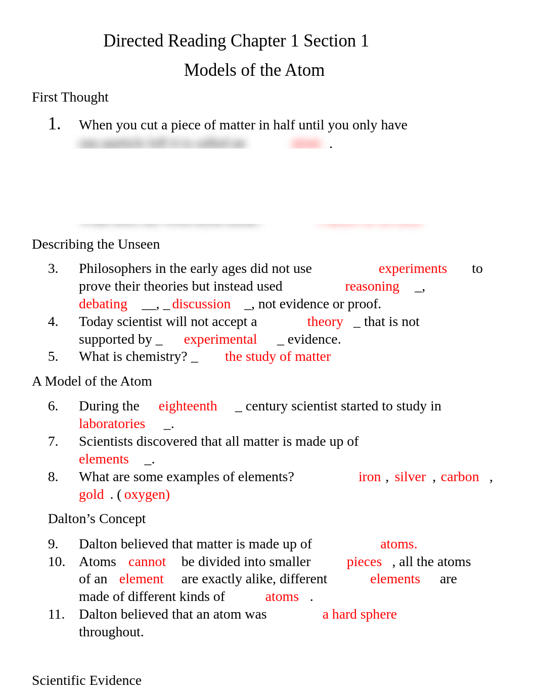 Directed Reading Chapter 1 Section 1 atoms- answers.docx_dhz2yqwet10_page1