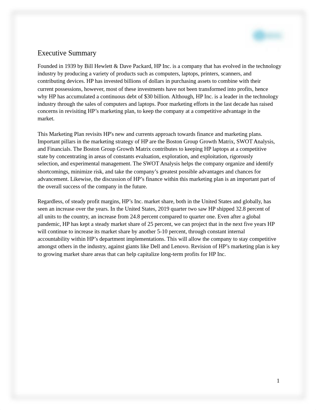 Marketing Plan Project Final Submission.docx_dhz44eytskf_page2