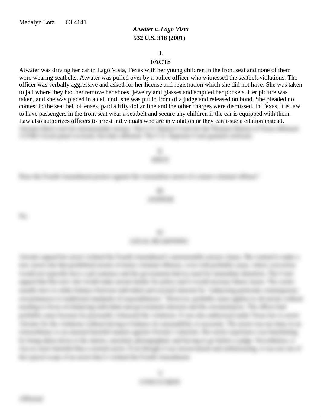 Atwater v. City of Lago Vista Case Brief.docx_dhz55amc2q4_page1