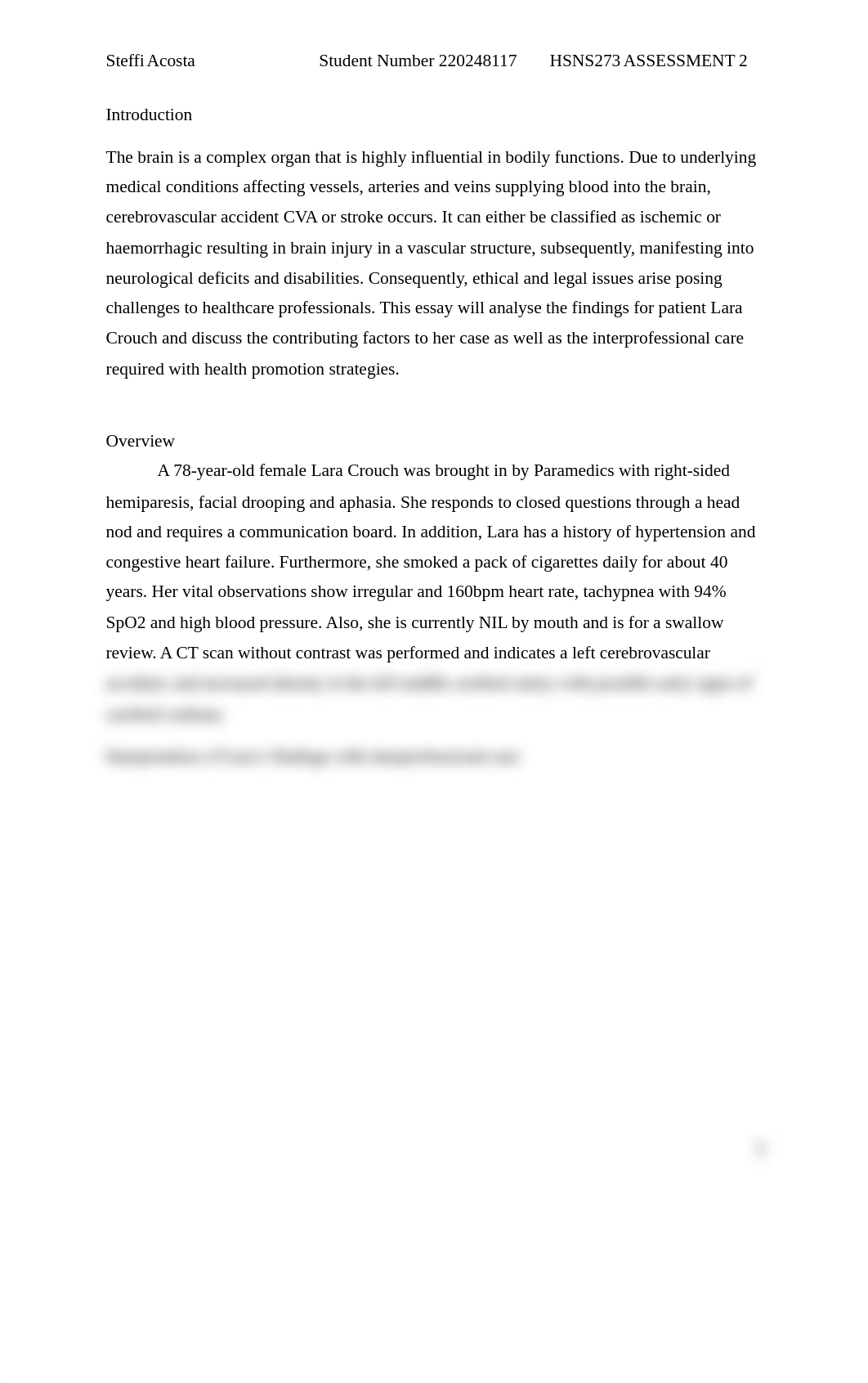 HSNS 273 Assessment 2 CVA Steffi Acosta 22024811.docx_dhzbfp4j401_page2