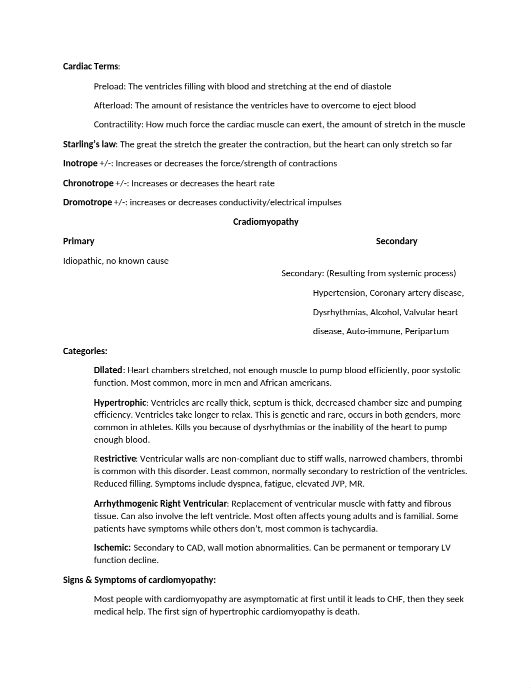 Cardiomyopathy and Heart Failure Test 1.docx_dhze38kb9jr_page1