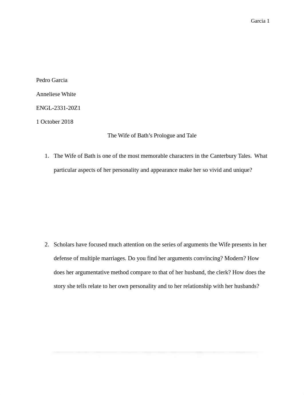 Pedro Garcia Wfie of Bath Questions ENGL-2331-20Z1.docx_dhzj8vugcdh_page1