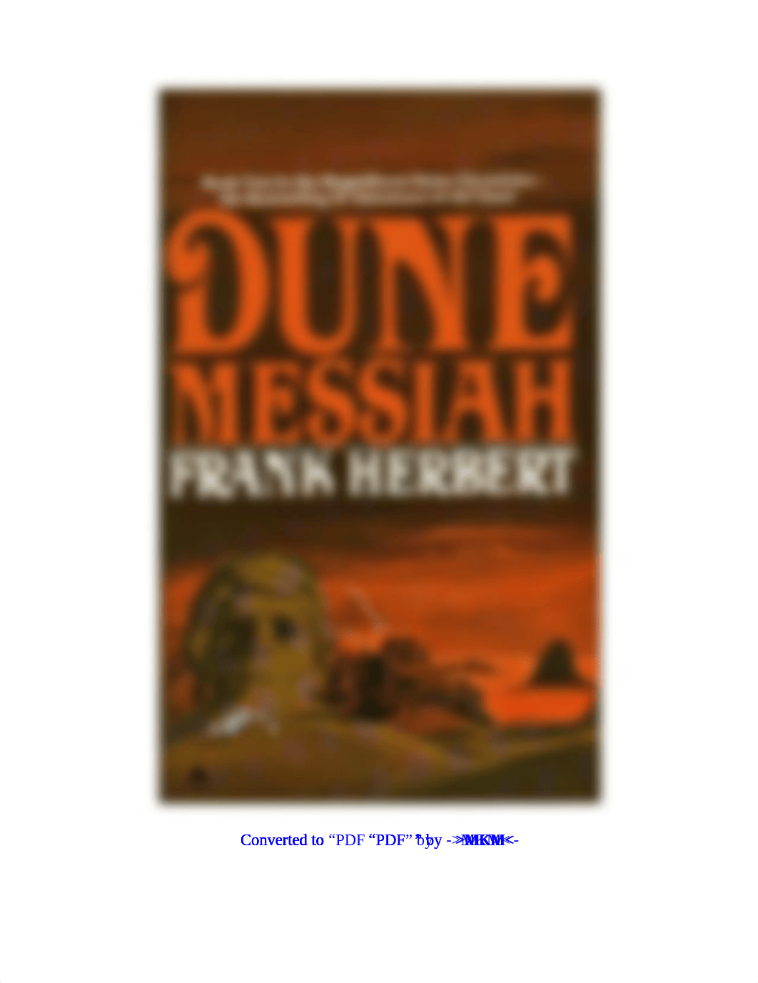 Frank Herbert - Dune 2 - Dune Messiah.pdf_dhzny6uwqx7_page1