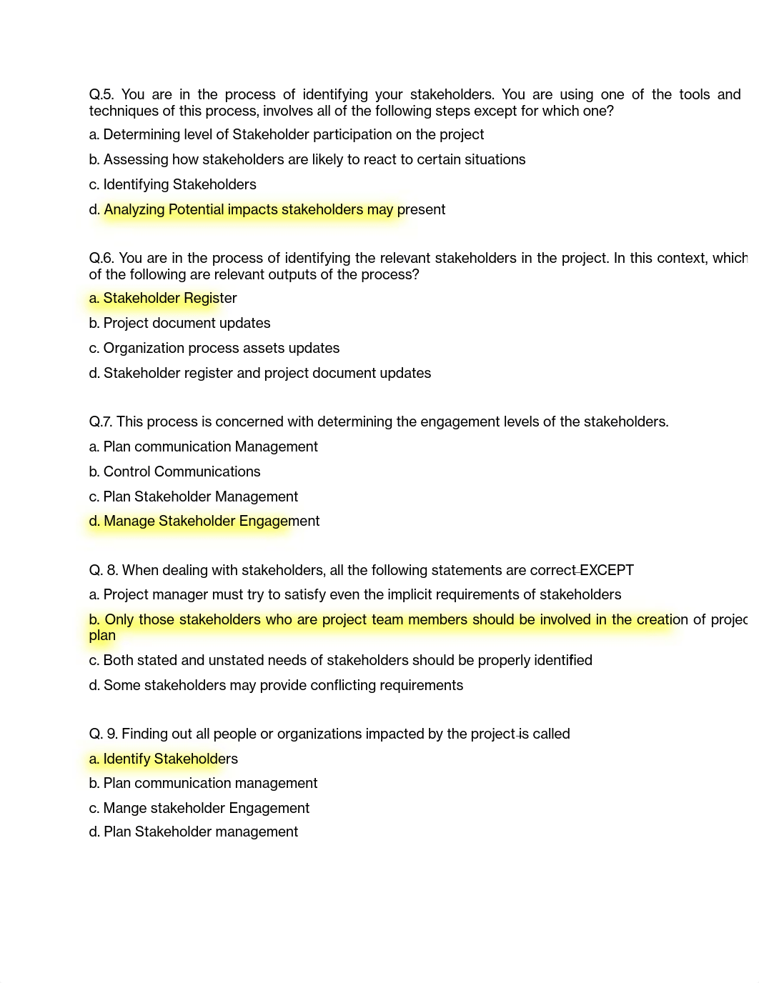 Stakeholder Management Questionnaire - 16042017 --With Answers_Dhiresh_dhzqzg9pmug_page2