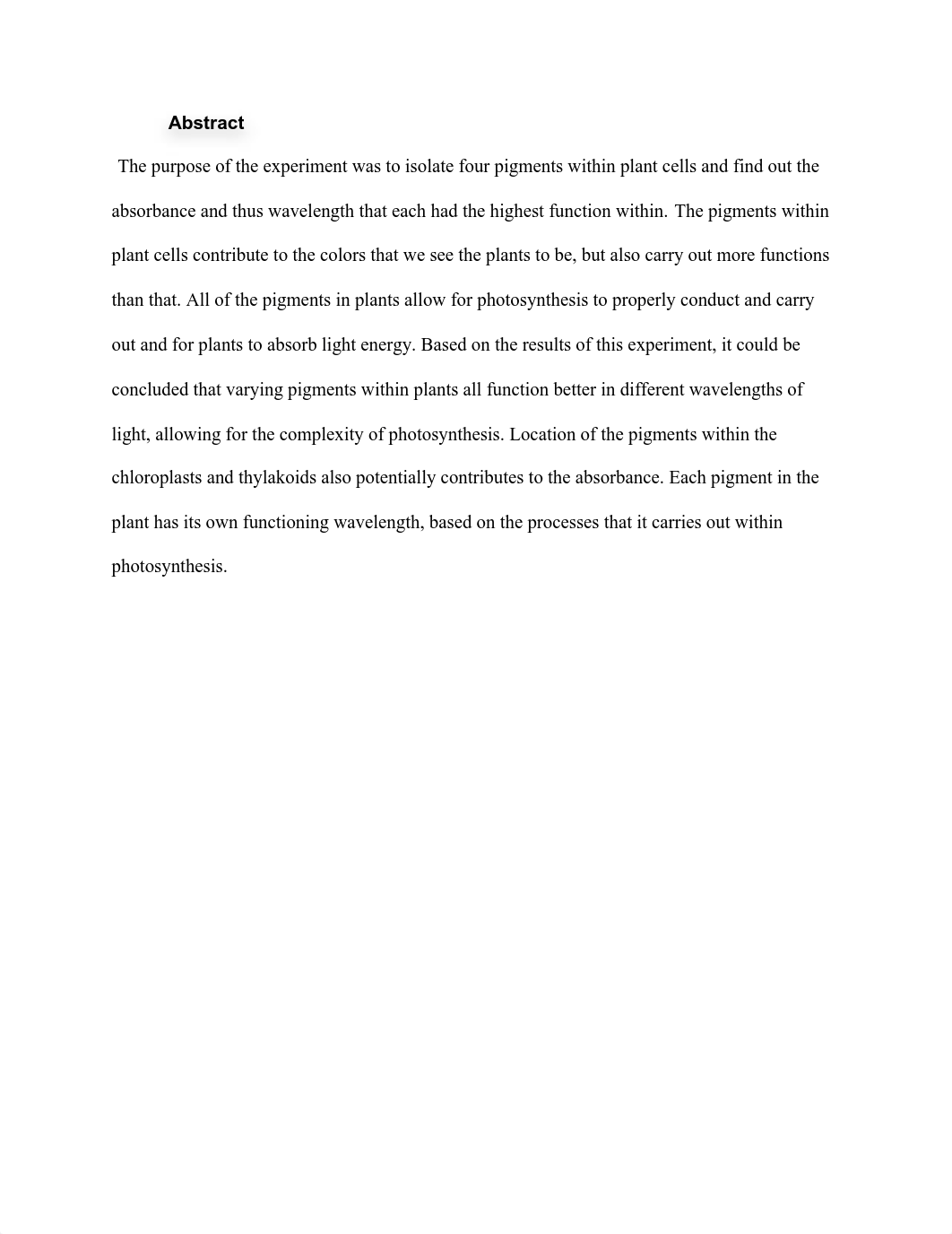 Seperation, Identification, and Absorption Spectrum for Pigments from Spinach .pdf_dhzxlpipjxq_page2