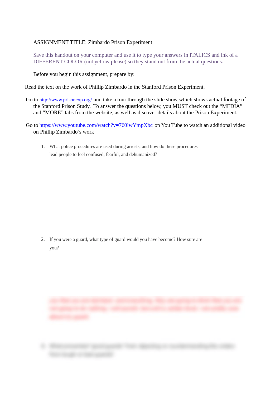 HANDOUT Ch 12 Stanford Prison Experiment Assignment.docx_dhzxlsp86r5_page1