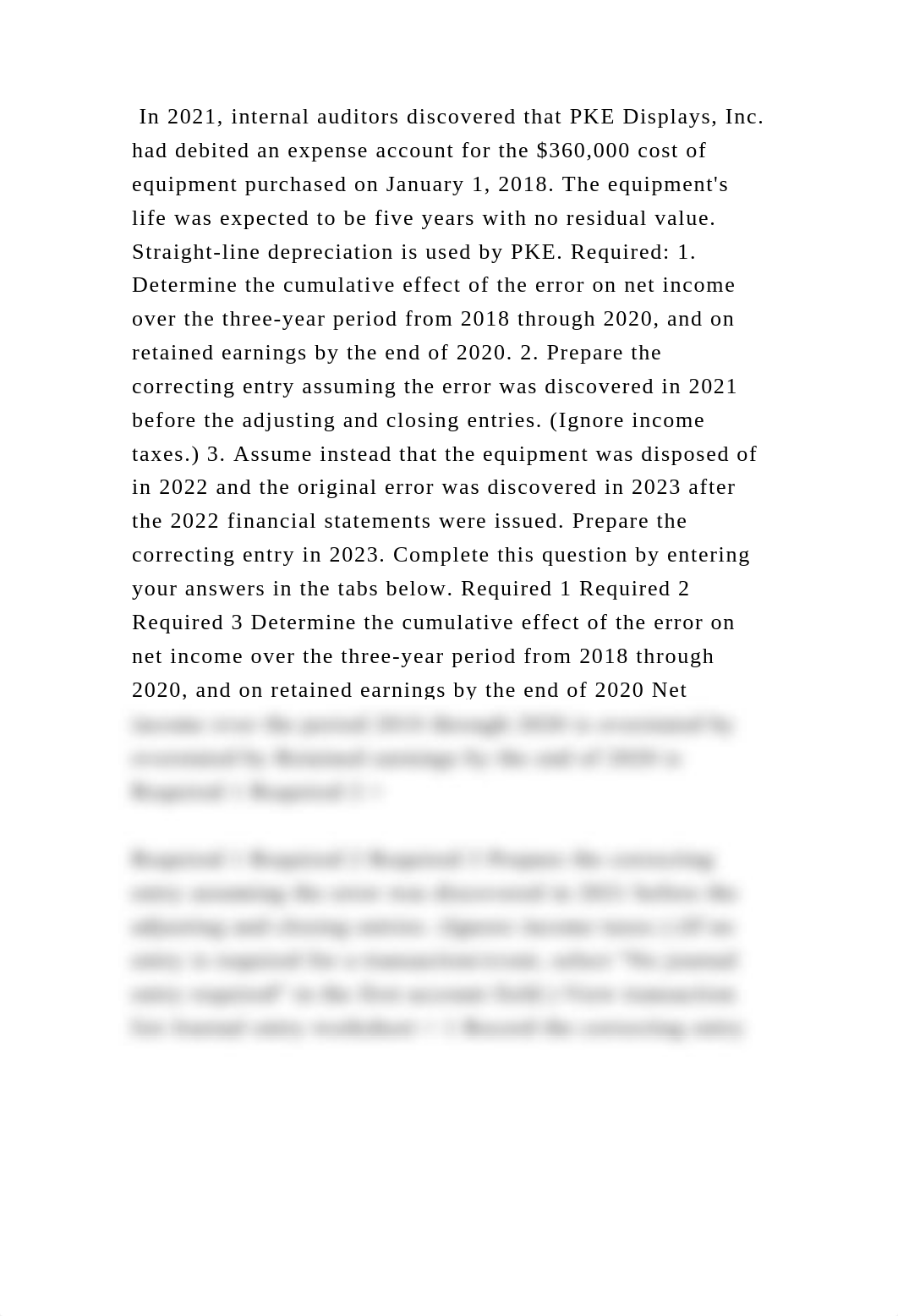 In 2021, internal auditors discovered that PKE Displays, Inc. had deb.docx_dhzynuz3fk9_page2