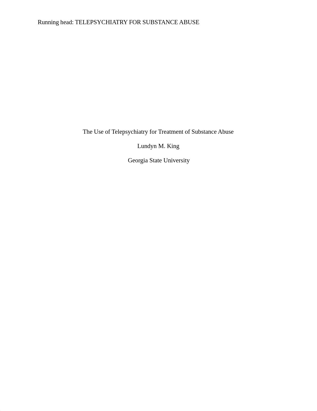 The Use of Telepsychiatry for Treatment of Substance Abuse.docx_di0c9v6c2i7_page1