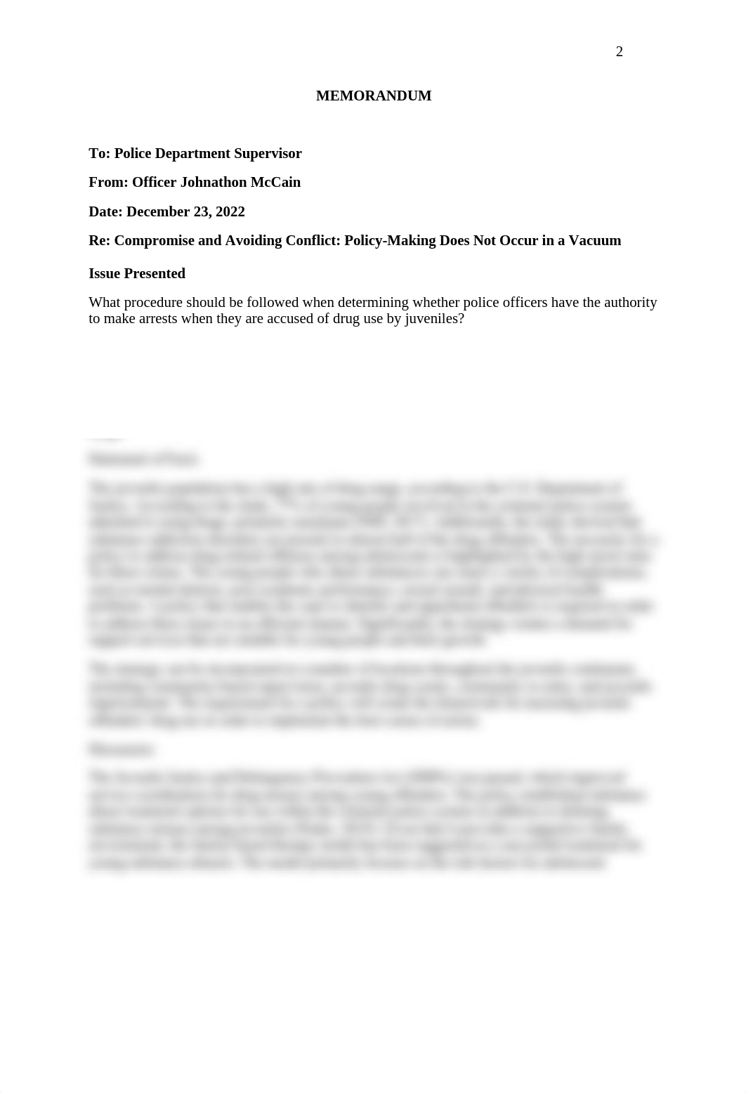 CJ 520 7-1 Policy Analysis Memorandum Compromise and Avoiding Conflict.docx_di0na063jre_page3