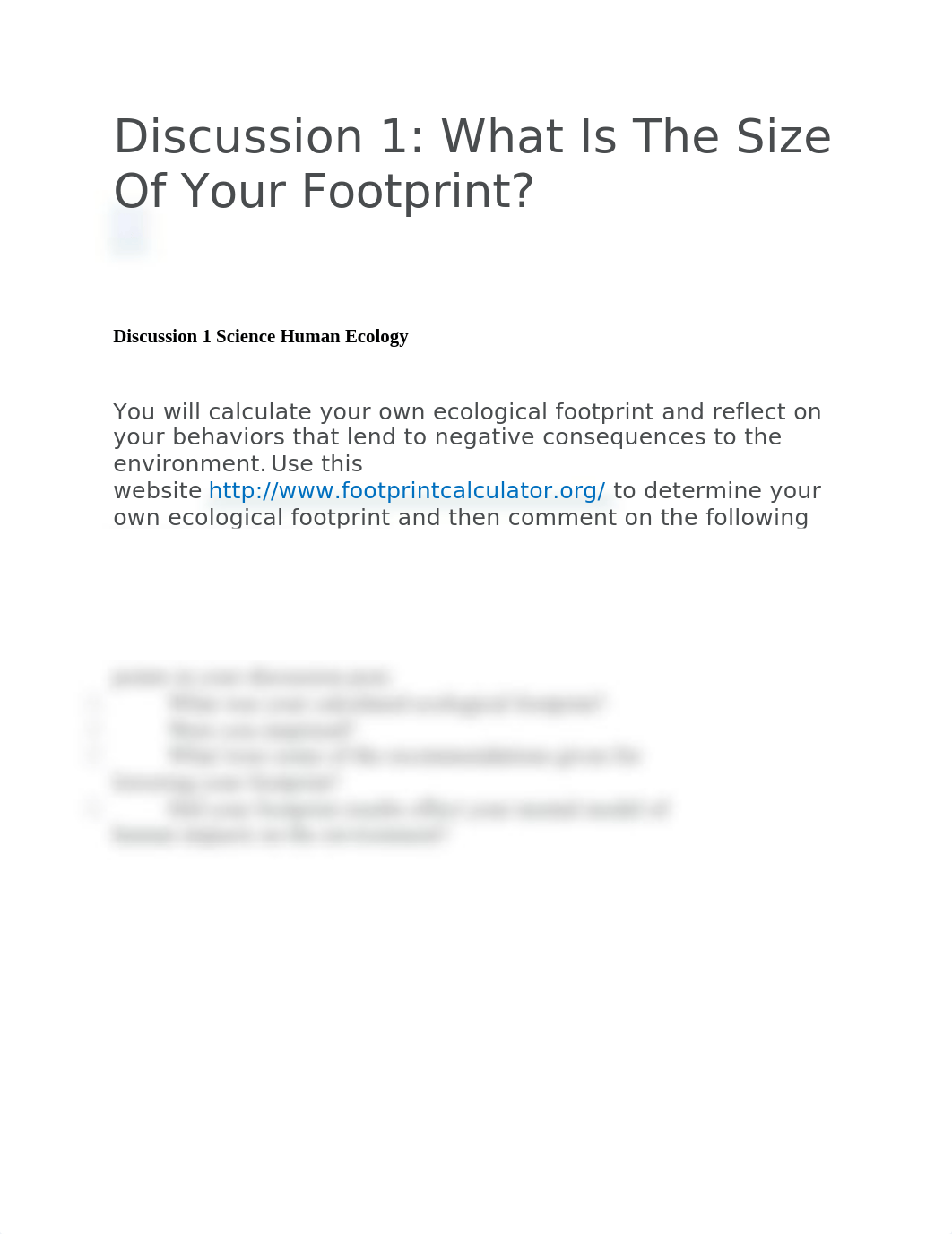 Discussion 1 Human Ecology.docx_di0qgtzbt6i_page1