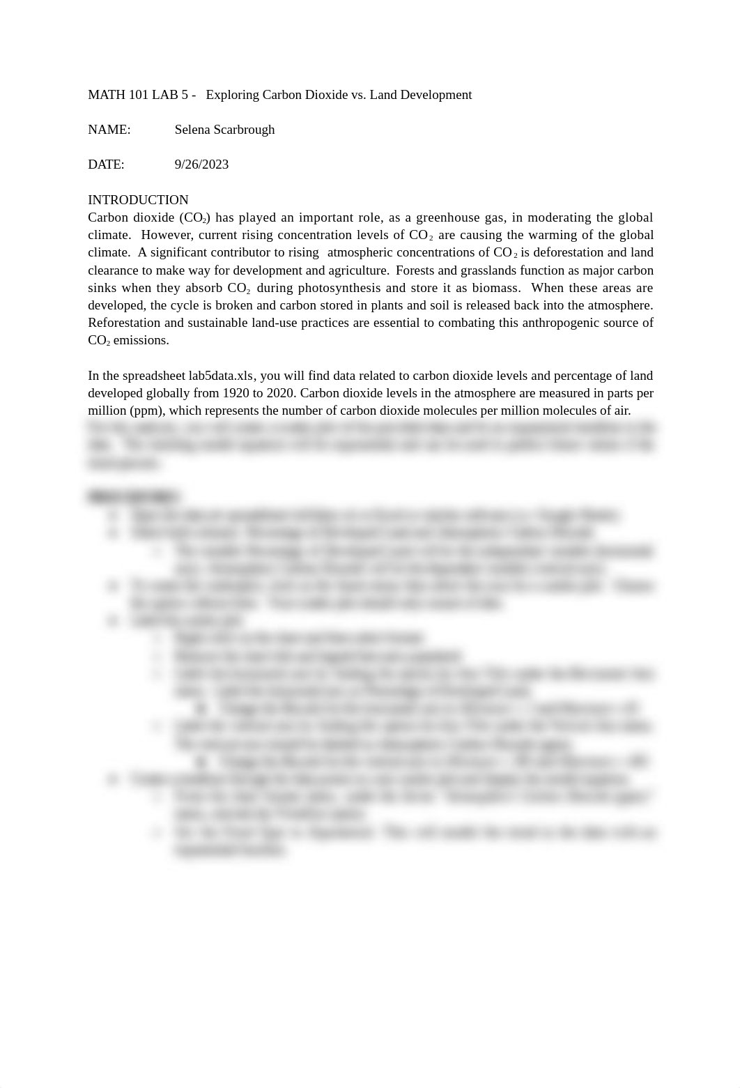 Math Lab 5 Exploring Carbon Dioxide vs Land Development.docx_di0un4xjli5_page1