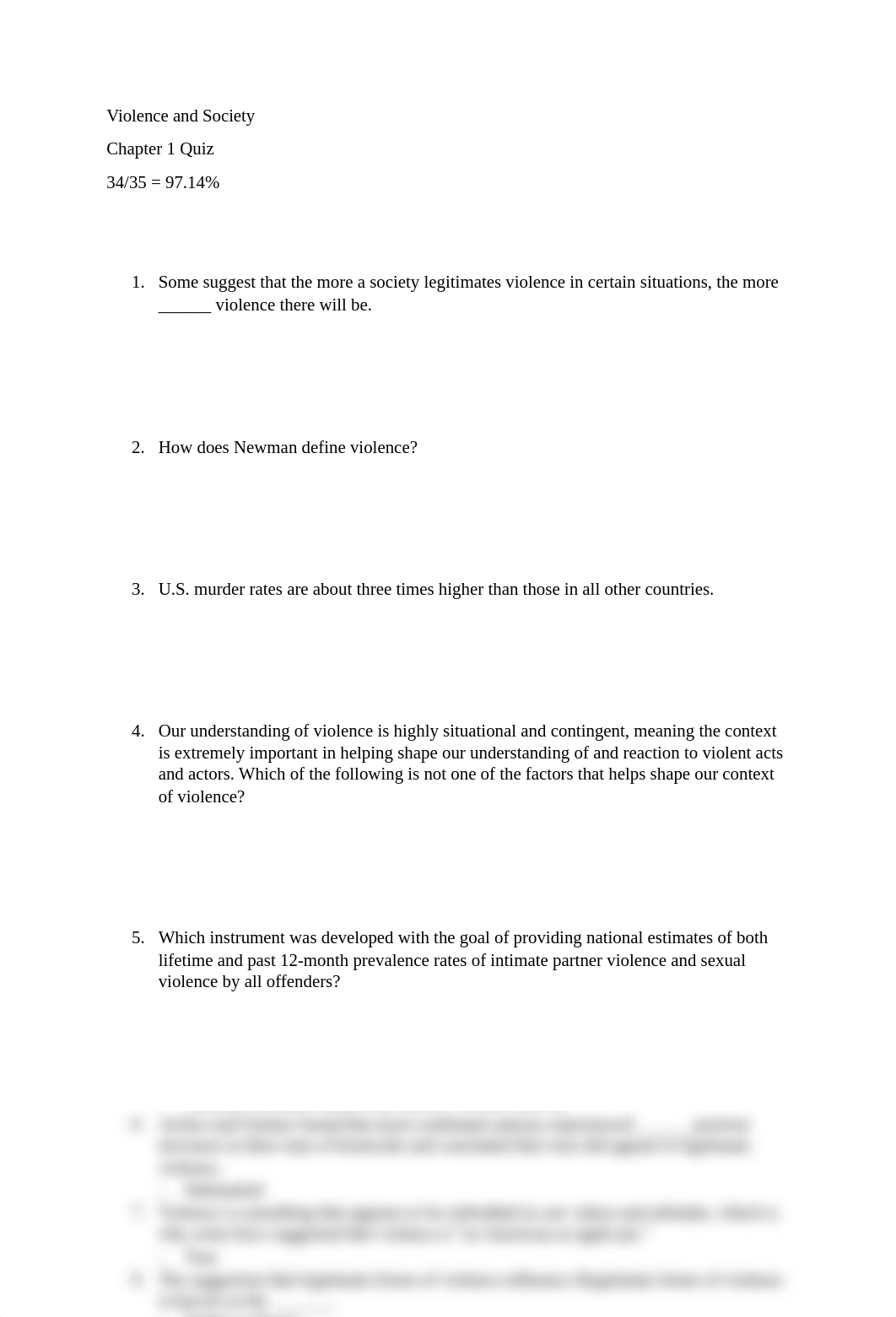 Violence and Society Chapter 1 Quiz.docx_di18ycz46k6_page1