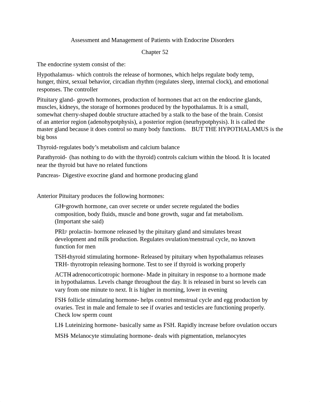 Assessment and Management of Patients with Endocrine Disorders.docx_di1bltz1tmr_page1