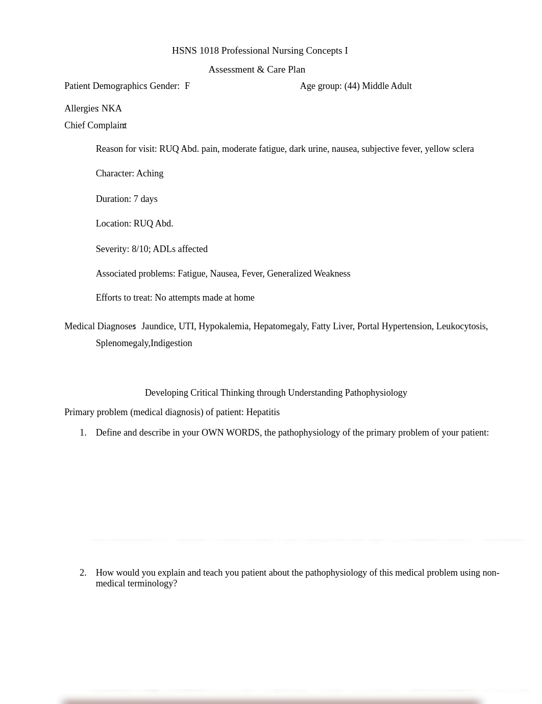 CP 2 - Imbalanced Nutrition Less than Body Requirements Course Hero.docx_di1fi1n2bgi_page1