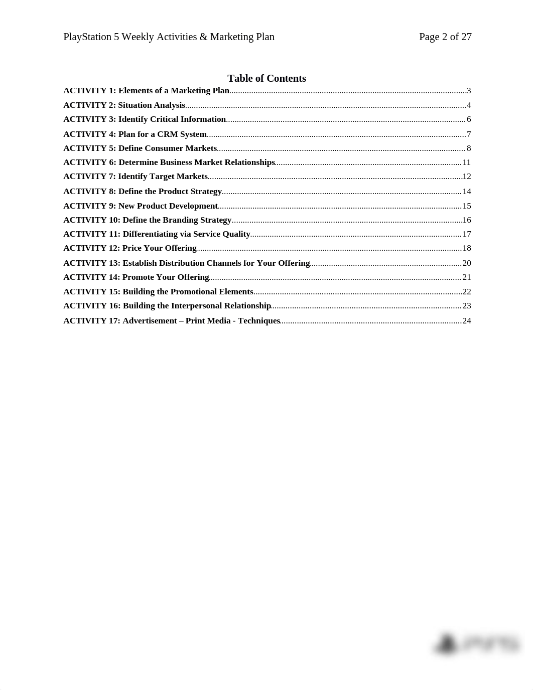SAMPLE COURSE PROJECT 2 - PlayStation Weekly Activities Project_final.docx_di1p8cjk6sq_page2
