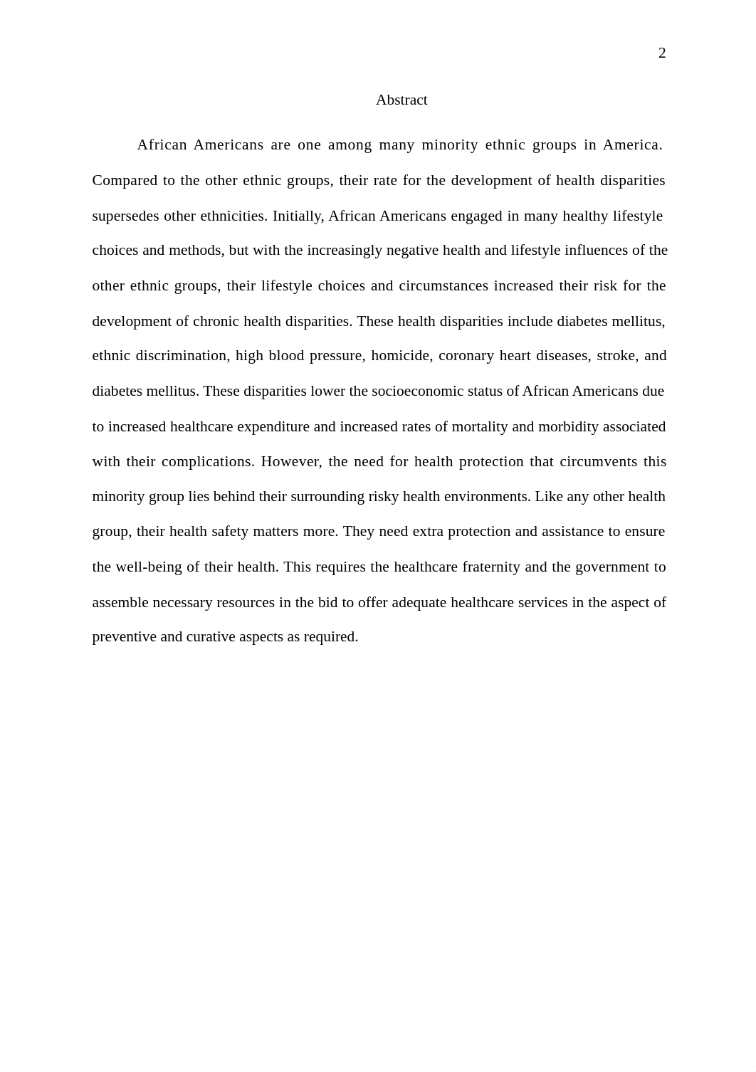 Marlesia Hall_Health Disparities Affecting the African American Populations.docx_di21mg1e7ei_page2