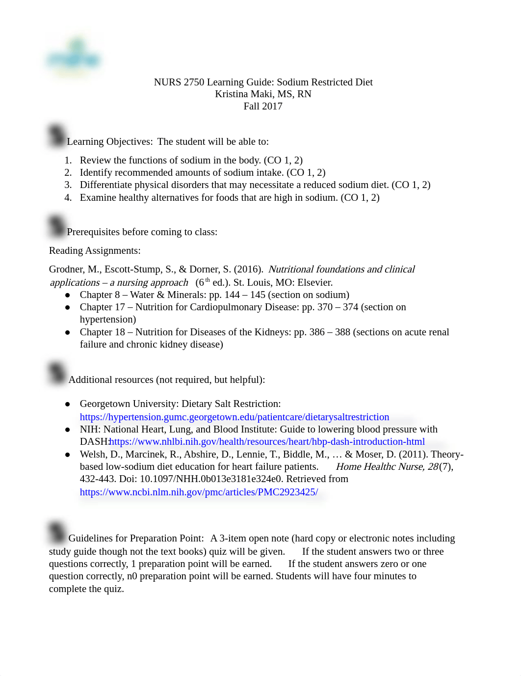 FA17 NURS 2750 Learning Guide - Sodium Restricted Diet_di28jovralj_page1