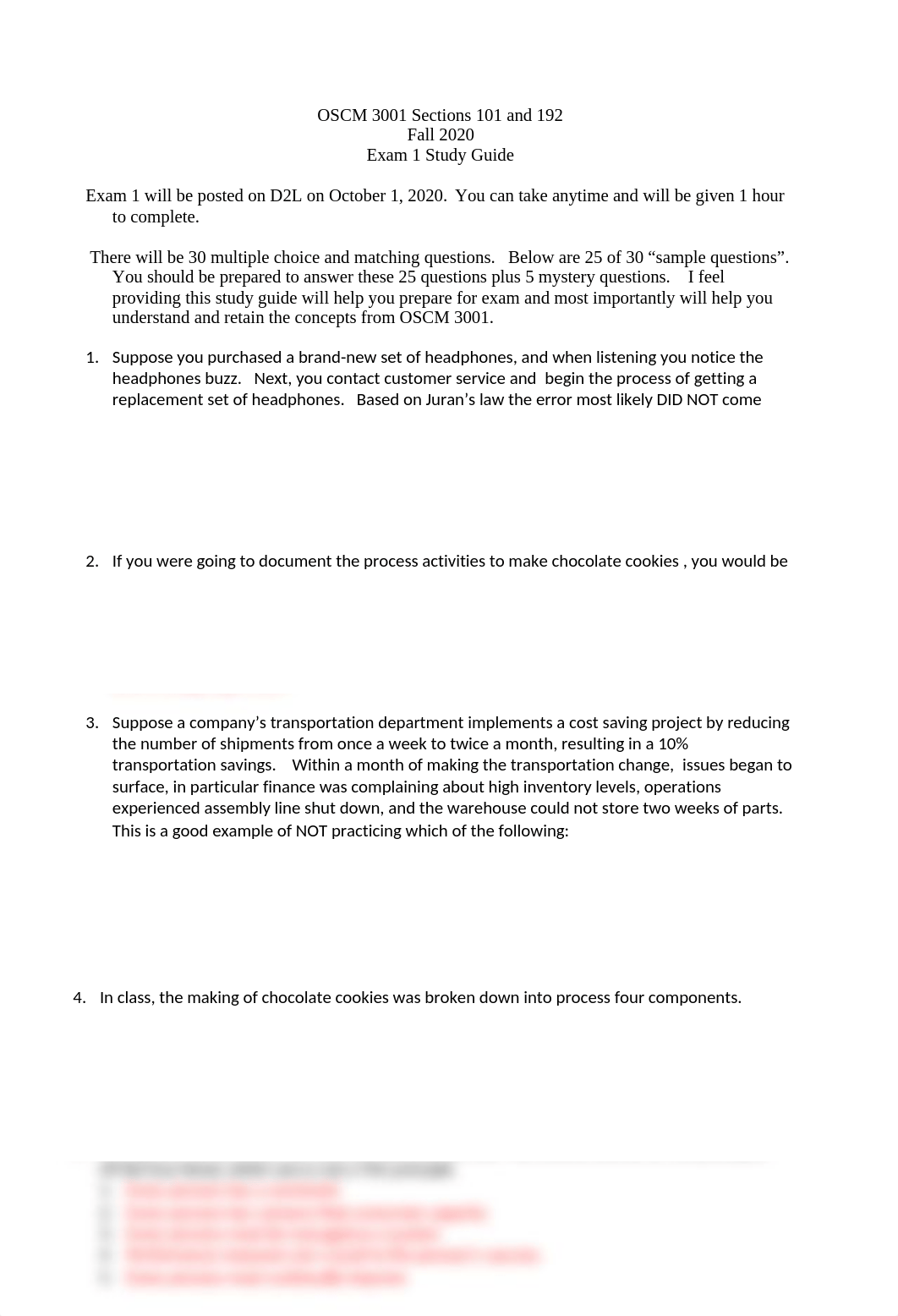 OSCM 3001 Fall 2020 Exam 1 Study Guide.docx_di2fcpt787d_page1