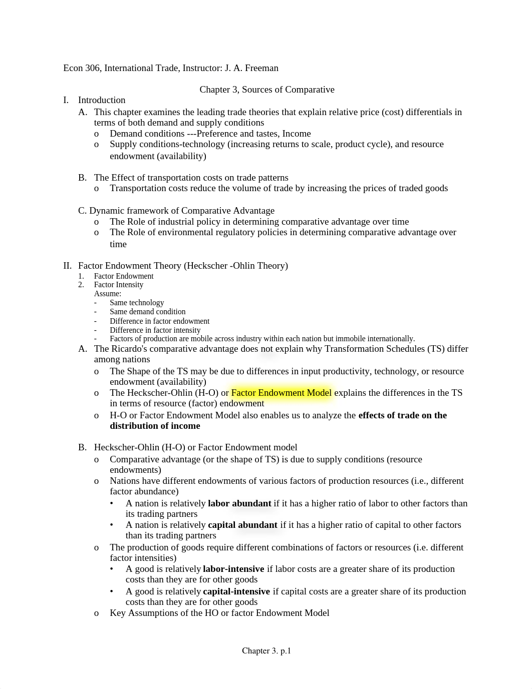 Econ 306 Chapter 3 Sources of Comparative Advantage_revised -02-1-2016.doc_di3499rg1qv_page1