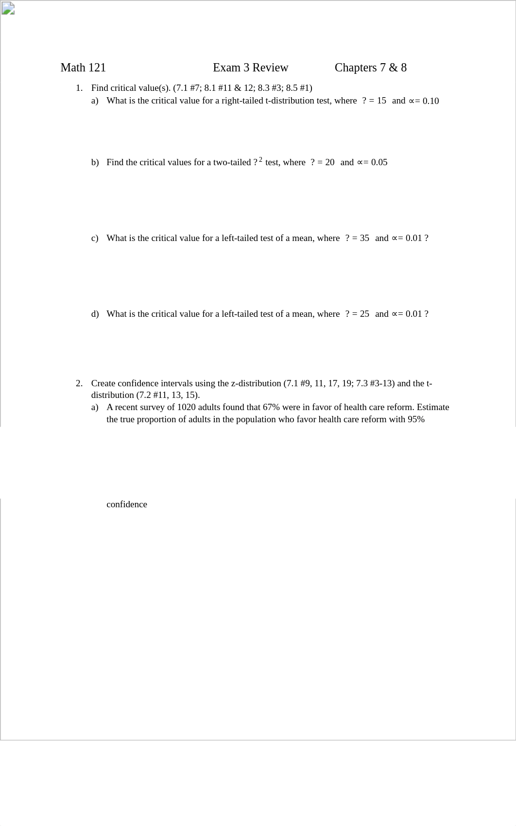 MATH 121 Exam 3 Review.pdf_di3c5ueuy7h_page1