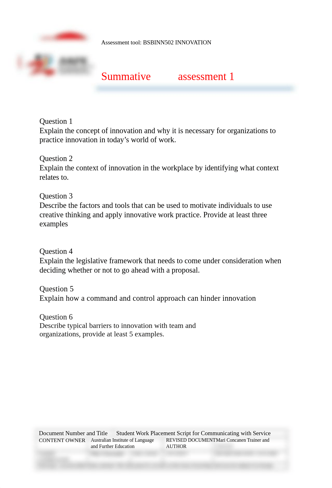 Assessment_Tool_SBSINN502_(CATAPULT).docx_di3eyu82snc_page1