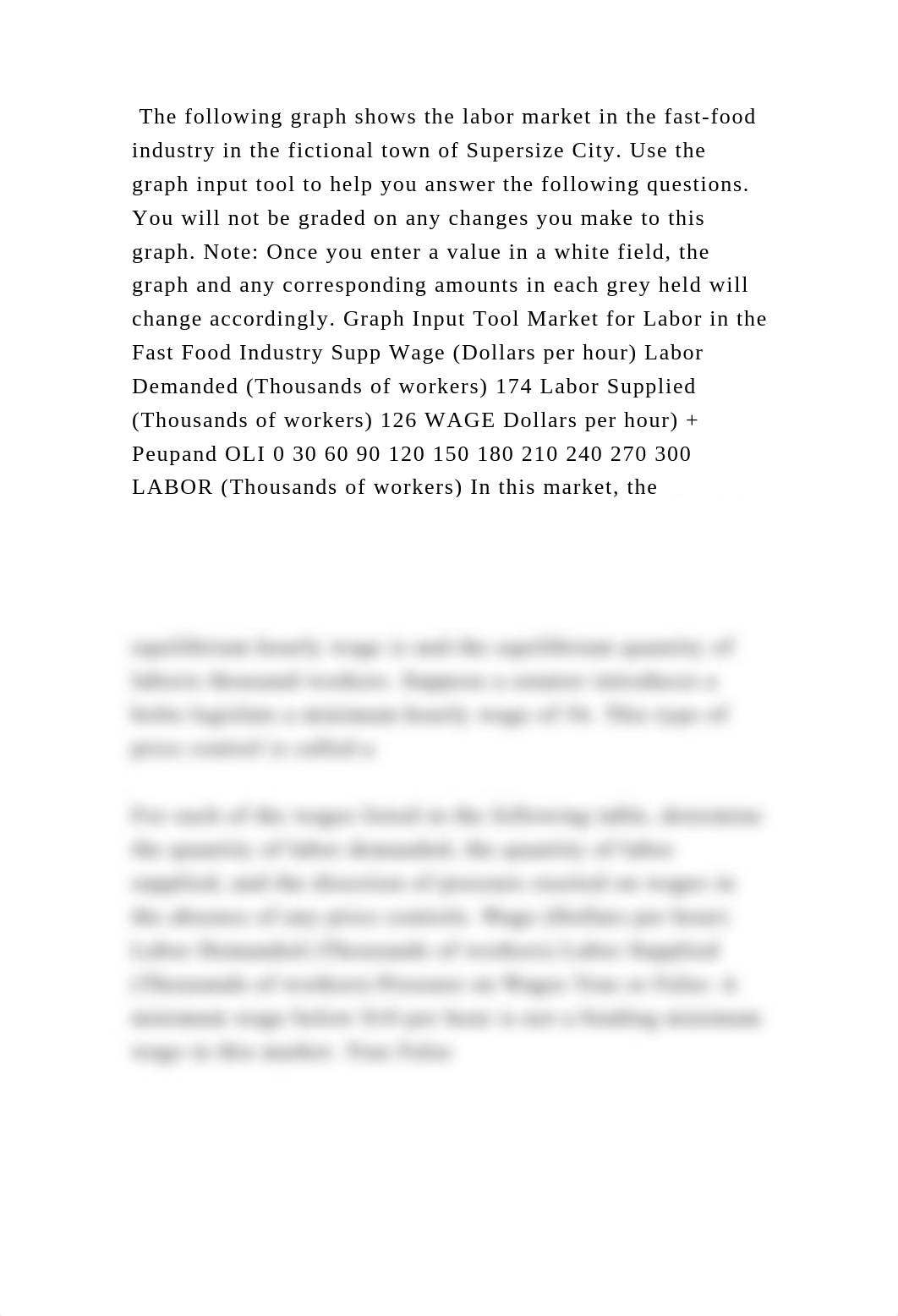 The following graph shows the labor market in the fast-food industry .docx_di3i3b0pc0j_page2