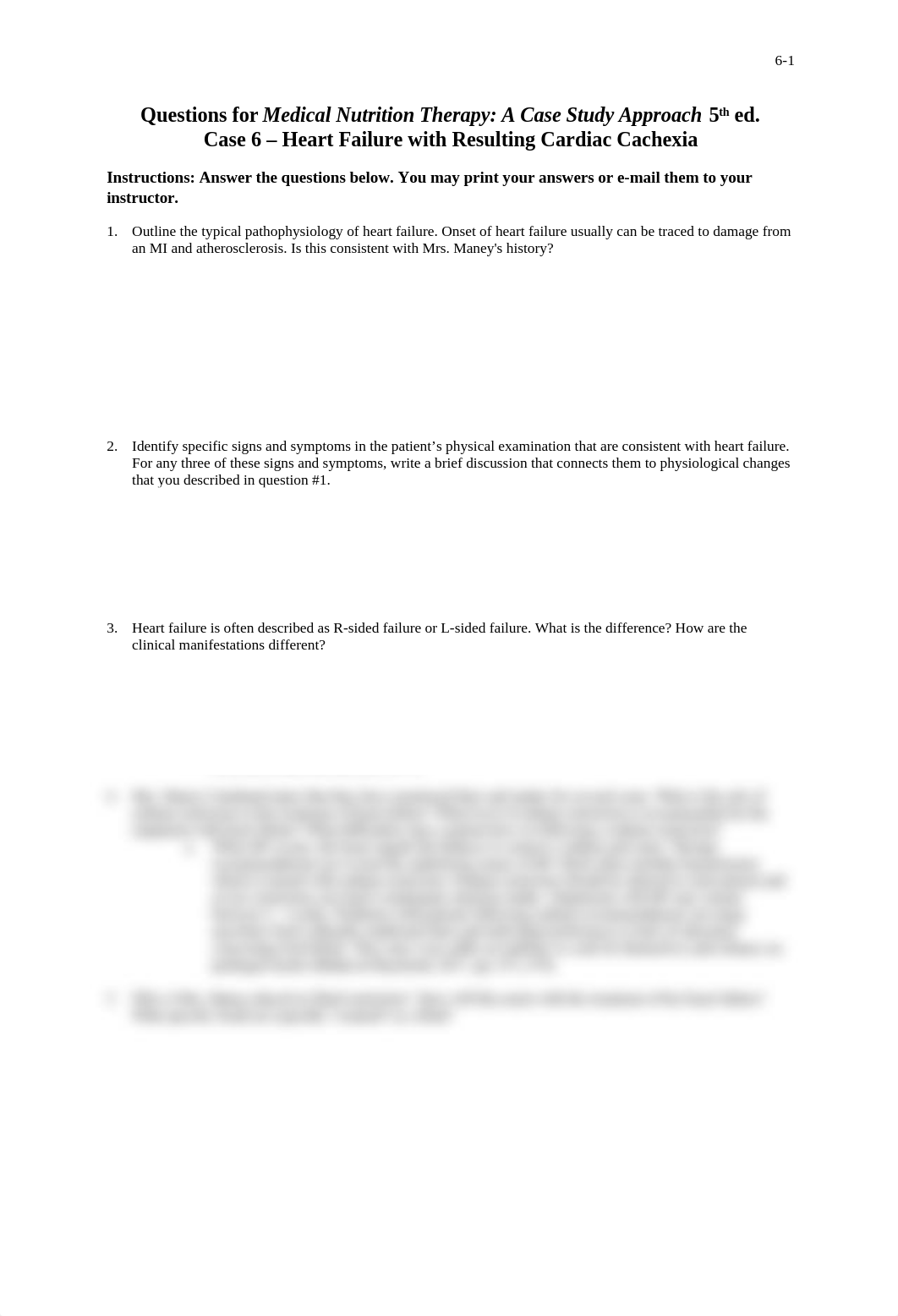 Nelms Case Study 6, Heart Failure with Resulting Cardiac Cachexia(2).doc_di3ico06ojt_page1