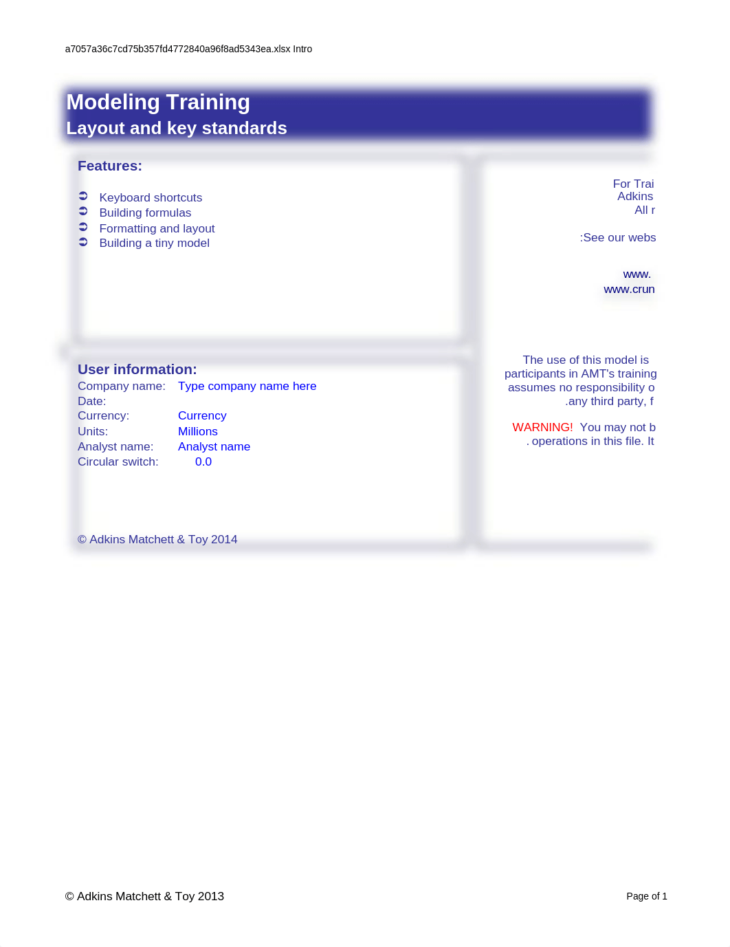 AMTe layout and key standards post-learning test 2014.xlsx_di3pn4t77ca_page1