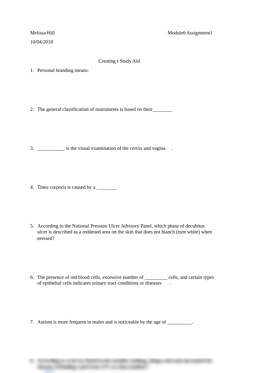 MHill_Module6_Assignment1_Study Guide and Networking.docx_di3xlm5xnlf_page1