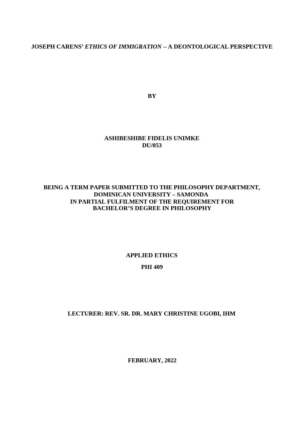 JOSEPH CARENS ETHICS OF IMMIGRATION A DEONTOLOGICAL PERSPECTIVE.docx_di45xmwxyyz_page1