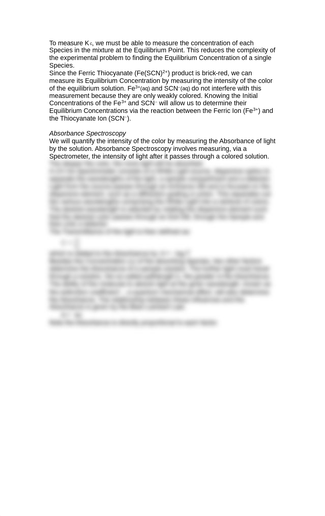 [CHEM122Lab#5]Determination of the Equilibrium Constant for Ferric Thiocyanate_di4c6socahz_page2