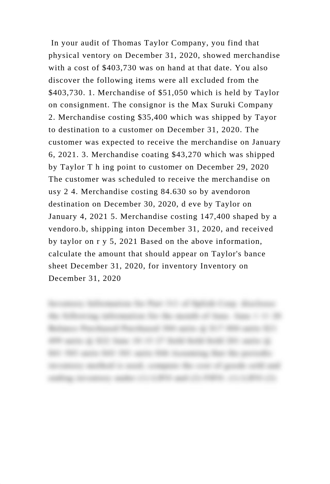 In your audit of Thomas Taylor Company, you find that physical ventor.docx_di4e82bvky2_page2