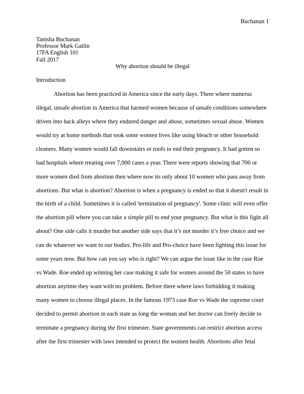 Roe vs Wade essay .docx_di4mtbgkwz2_page1