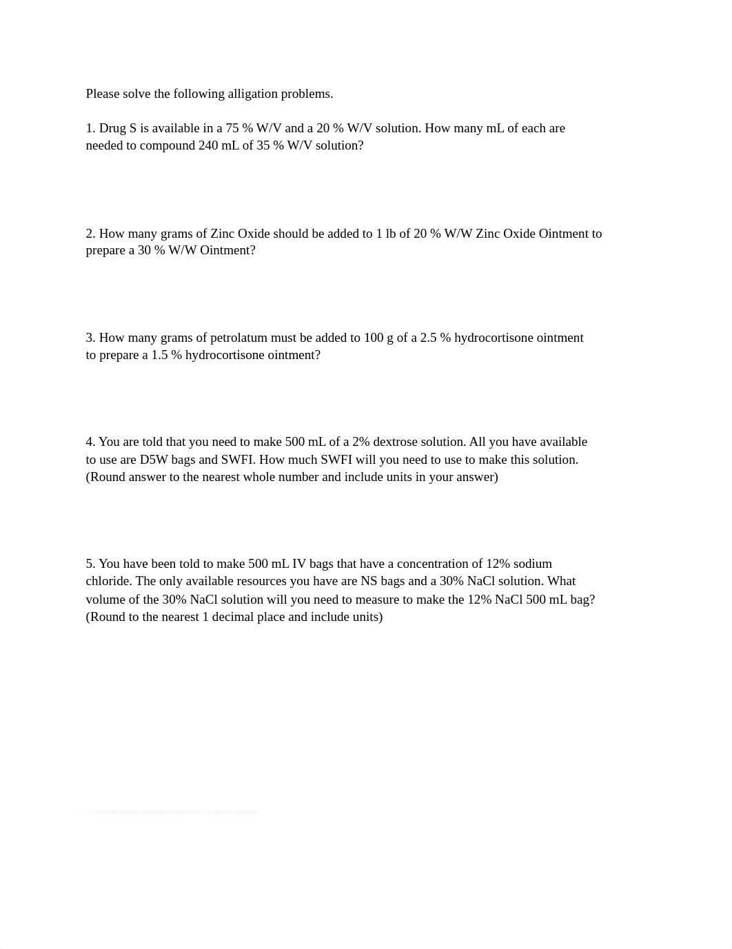 Week 10 Alligation, mOsm, and mEq Review.pdf_di4ulrakrl9_page1