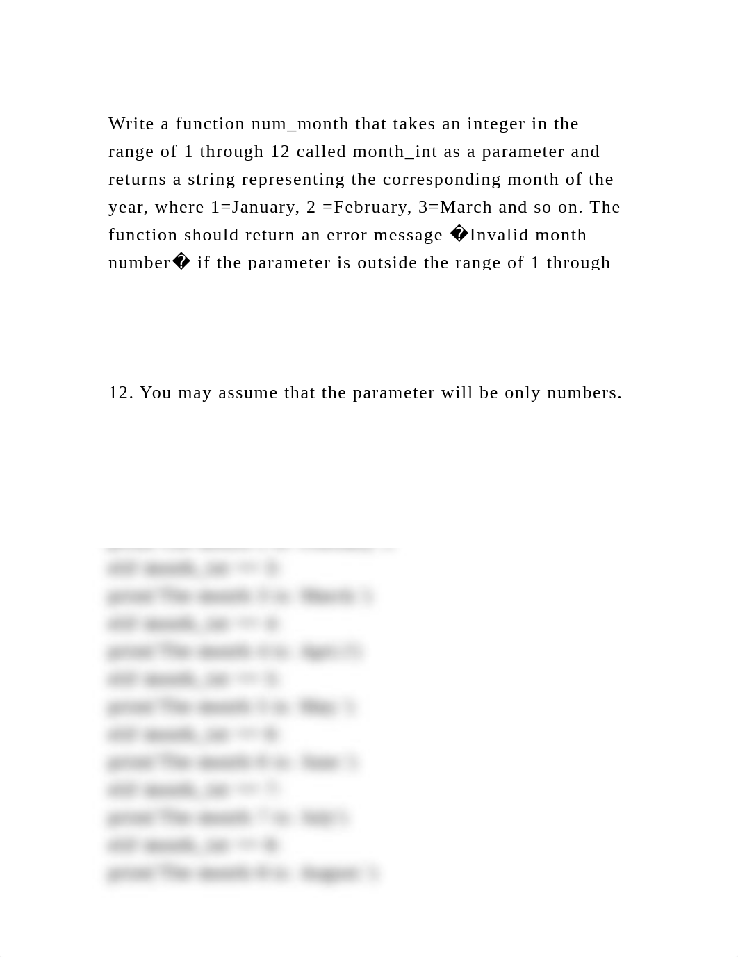 Write a function num_month that takes an integer in the range of 1 t.docx_di4x4uds0sr_page2