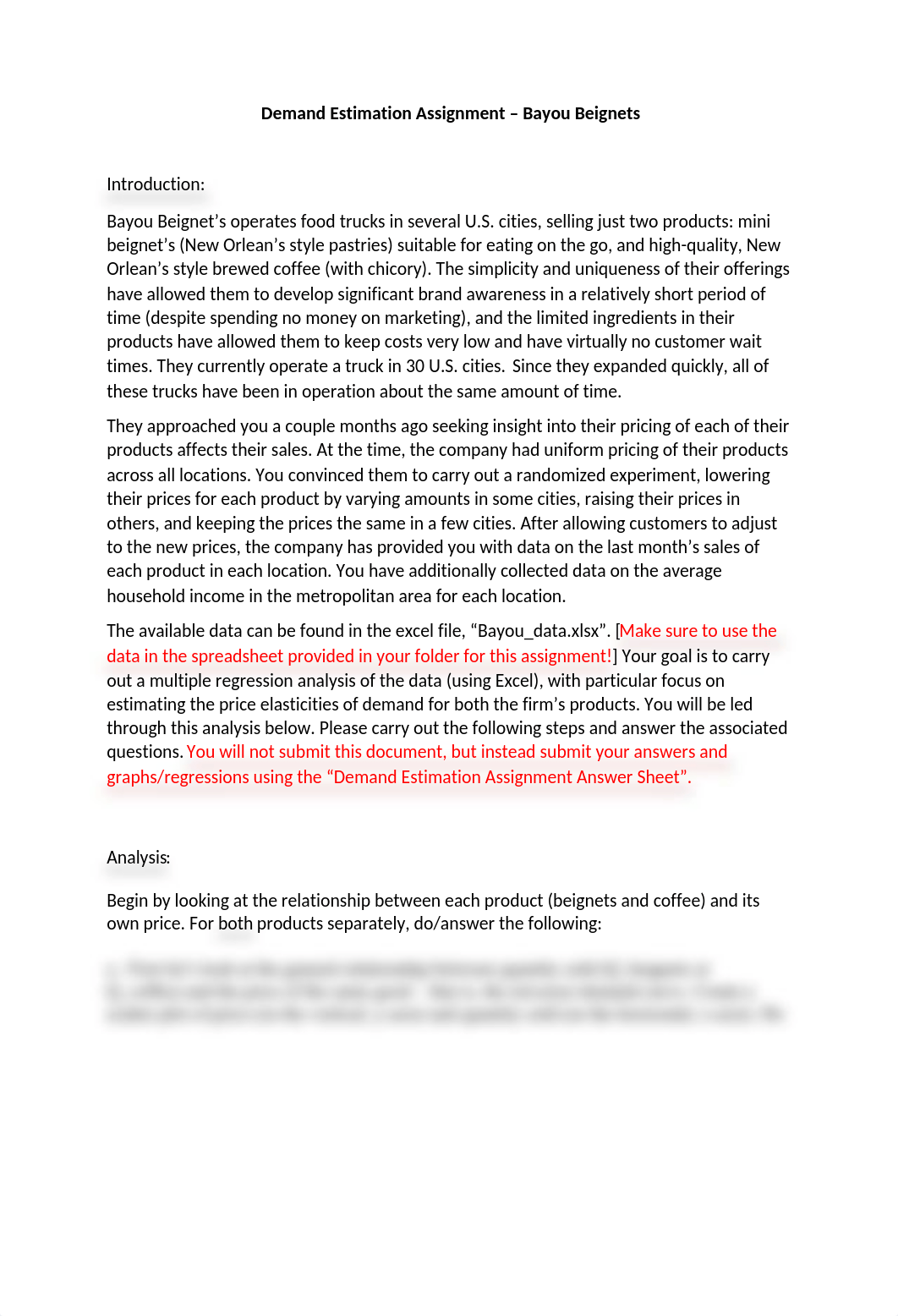 Demand Estimation Assignment - Bayou Beignets (1).docx_di4zi2o2xc0_page1