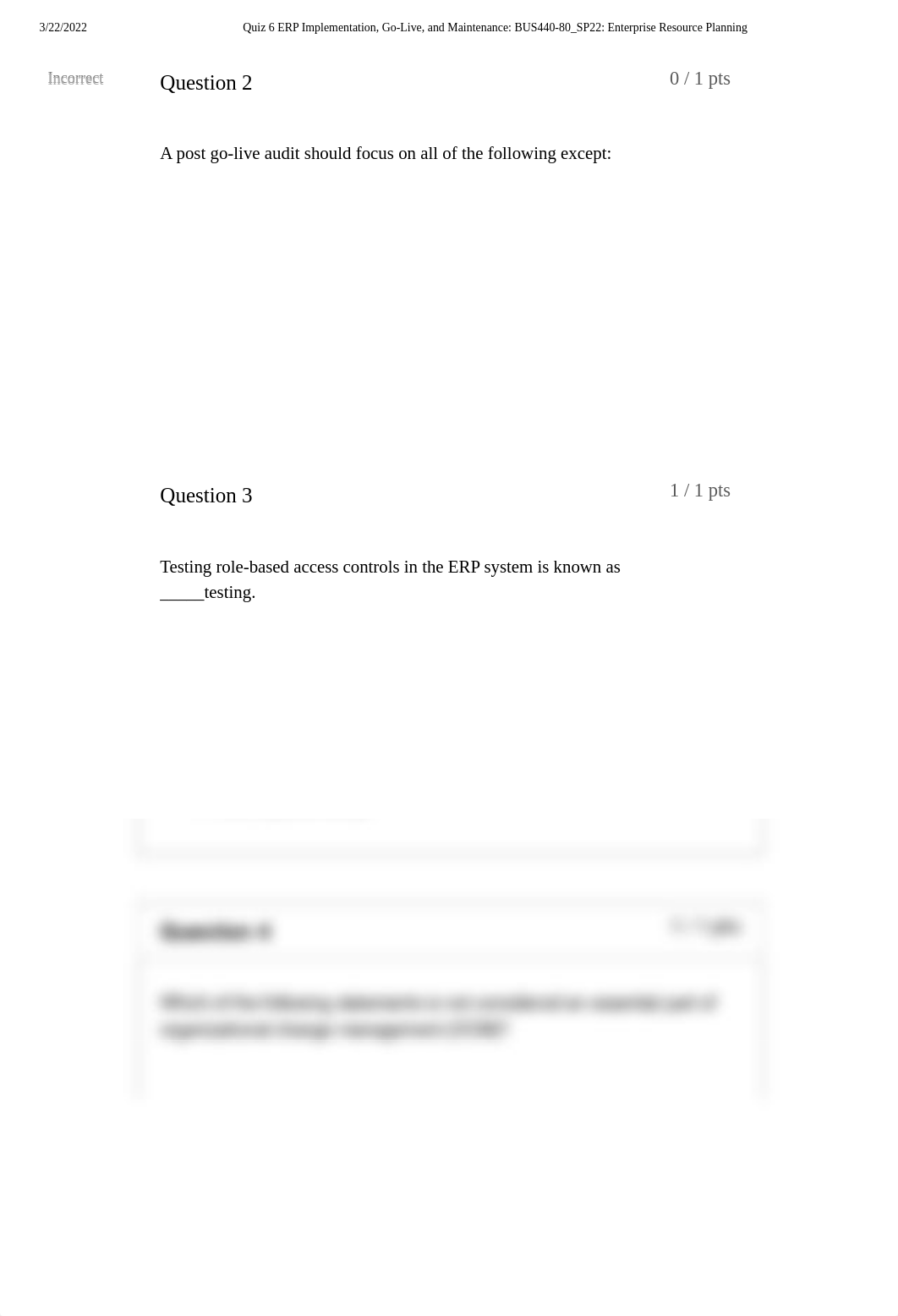 Quiz 6 ERP Implementation, Go-Live, and Maintenance_ BUS440-80_SP22_ Enterprise Resource Planning.pd_di5297aeq2k_page2